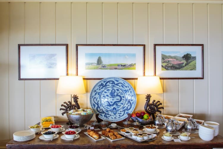 Breakfast buffet